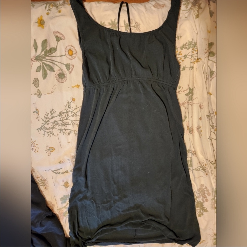 Old Navy Green Tie-Front Sleeveless Dress size M - Picture 5 of 8
